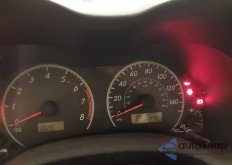 2009 Toyota Corolla S из США, поврежденный, VIN 1NXBU40E39Z105780